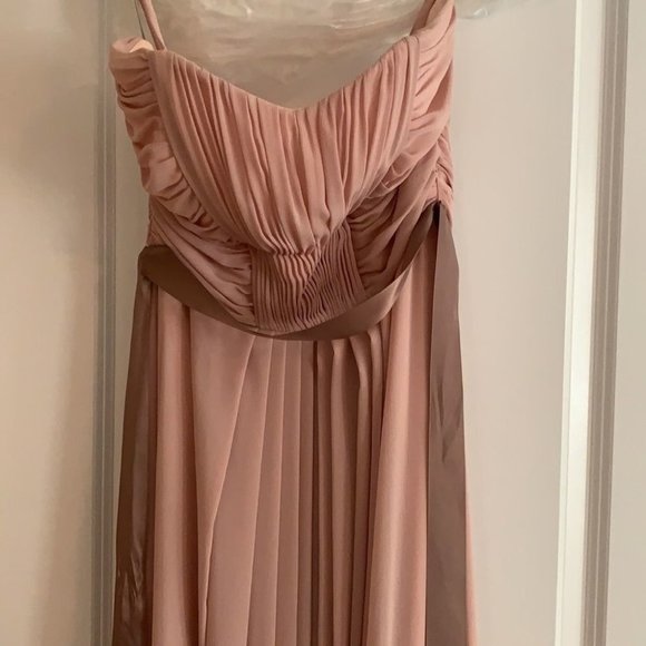 Blush Bridesmaid or Prom Gown - Picture 3 of 5